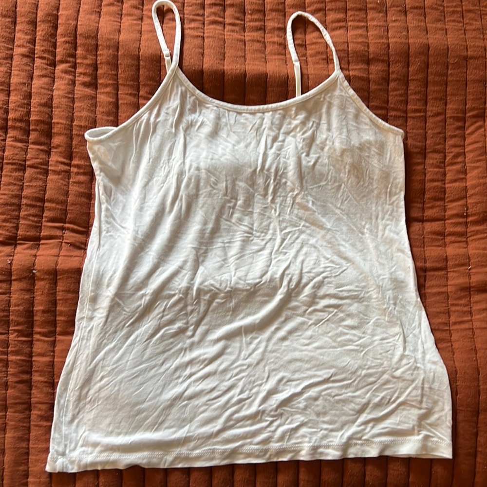 Basic white cami